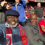 Chief Tony Amechi at Old Trafford